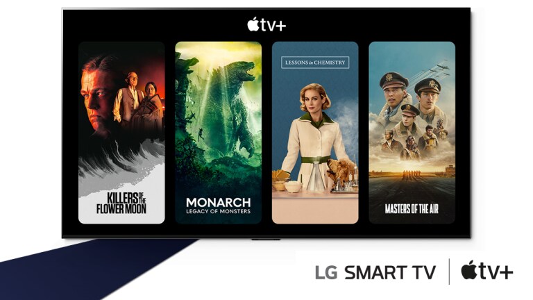 Apple TV+ na telewizorach LG